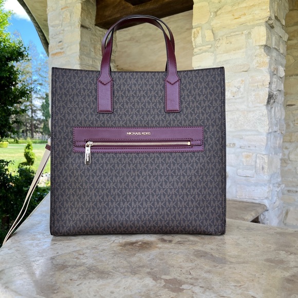 Michael Kors large Kenly tote signature handbag&wallet set NWT - Picture 4 of 16